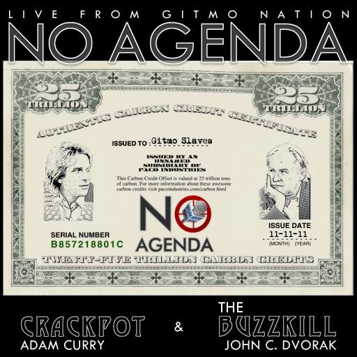 No Agenda Carbon Credit version 2 by SiliconSpin