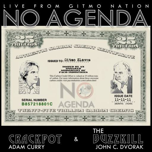 No Agenda Carbon Credit by SiliconSpin