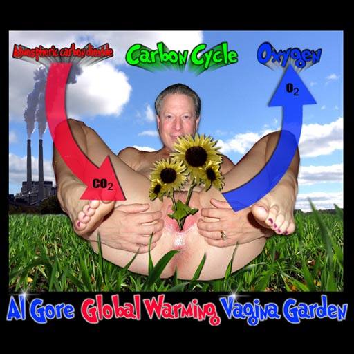 Al gore global warming vagina garden by SuperLeone