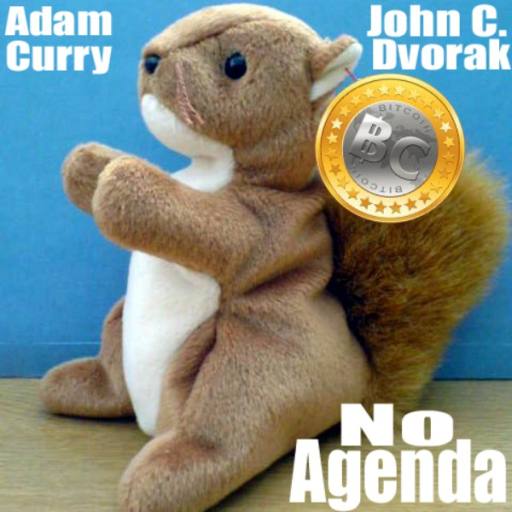 Bitcoin Beanie Baby Squirrel by Sir Nussbaum