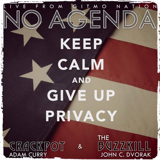 KEEP CALM AND GIVE UP PRIVACY by Patrick Buijs