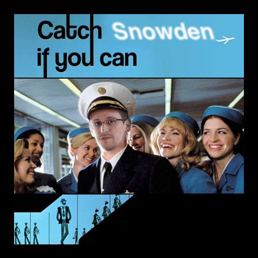 Catch Snowden if you can by T.J. Sciorrotta