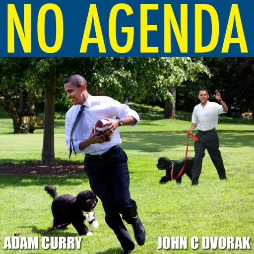 Barack Obama with his dog and Barry Soetoro with his dog by Joshua Pettigrew
