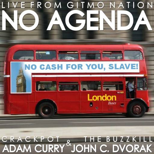 No Cash London Bus by MartinJJ