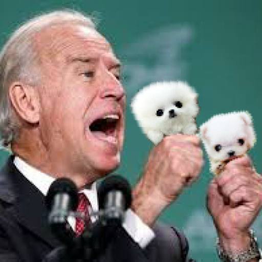 Biden Eats Puppies by John Fletcher