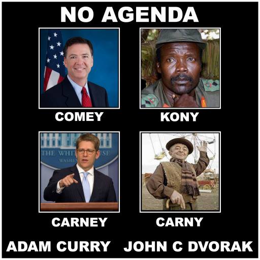 Comey Kony Carney Carny by Secret Agent Paul