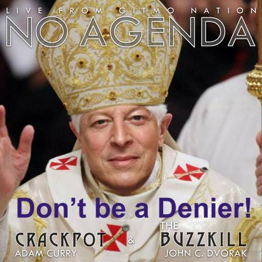 Pope AlGore, Church of Climate Change by SirBernie