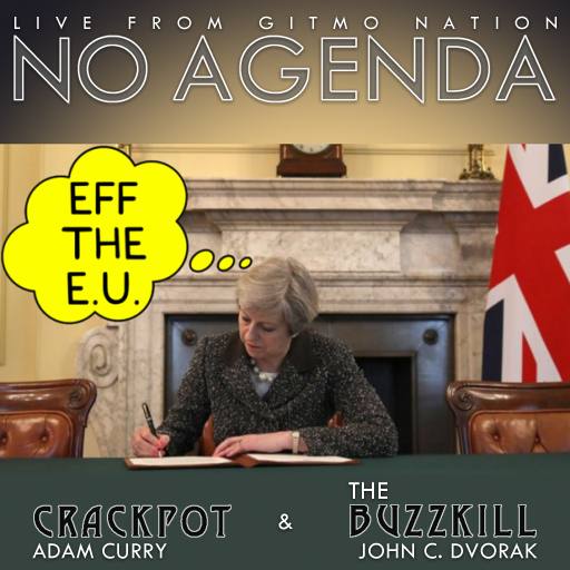 signing article 50 by UK PM by Comic Strip Blogger