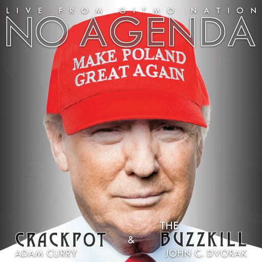 Trump in Poland by Comic Strip Blogger