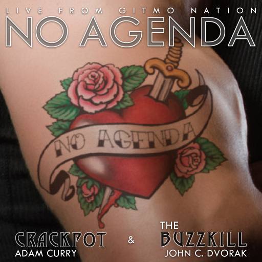 NO AGENDA HEART TATTOO by Marcus Couch