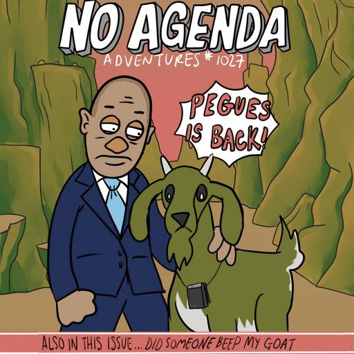 No Agenda Adventure Comic 1027 Pre-Show by Mike Riley