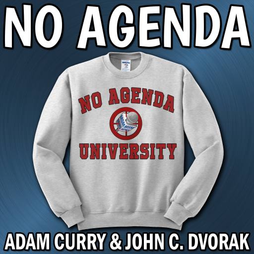 No Agenda University Sweatshirt by Darren O'Neill