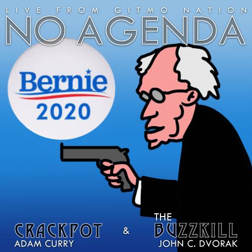 Bernie on guns by Comic Strip Blogger