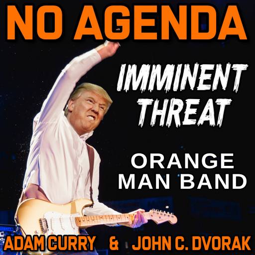 Imminent Threat - Orange Man Band by Darren O'Neill