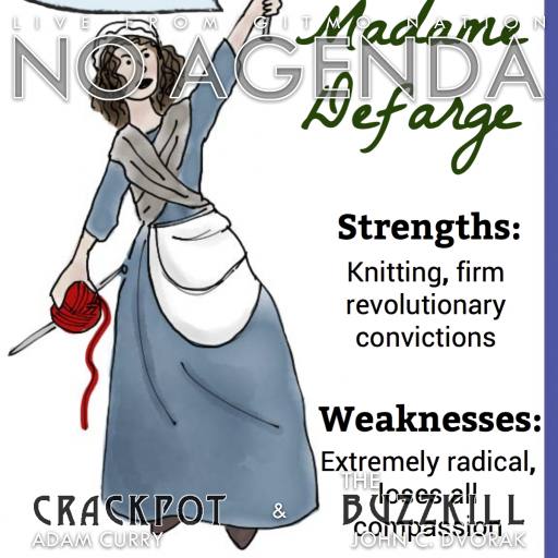 Madame DeFarge Knitting Revolution by Chaibudesh