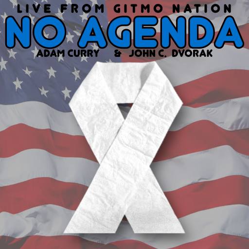 No Agenda  Patriotic TP Ribbon by m00se