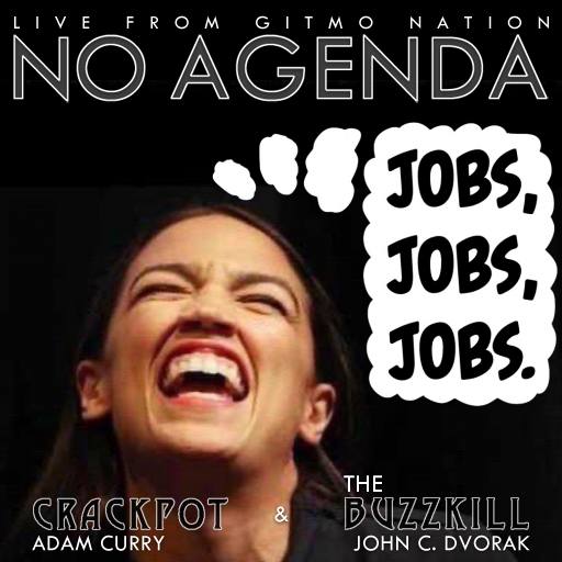 AOC wants  no jobs but universal basic income by Comic Strip Blogger