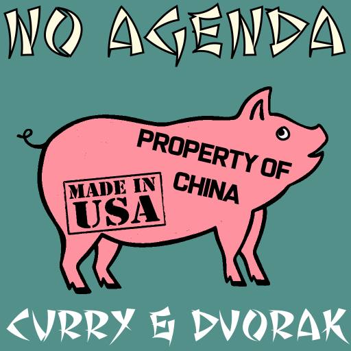 China’s hostile takeover of American pig industry by Comic Strip Blogger