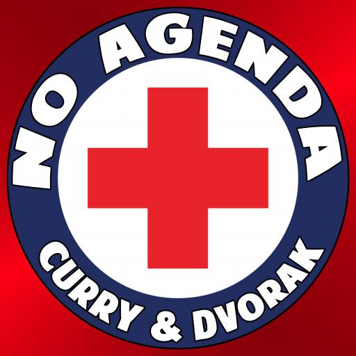 No Agenda Red Cross by Darren O'Neill