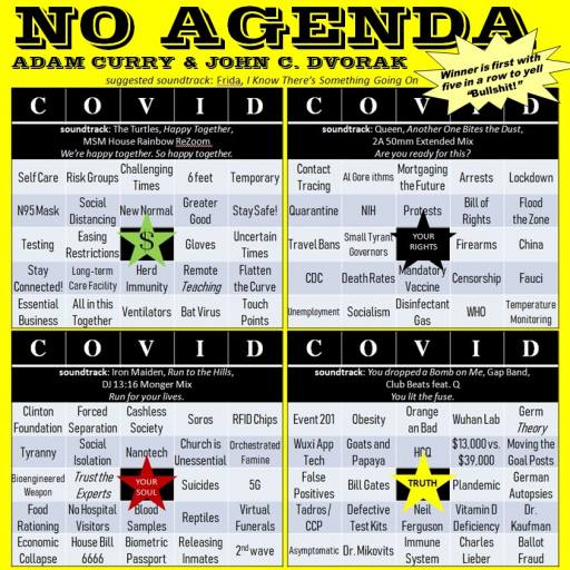 COVID BINGO improved with larger fonts! by ACMEME