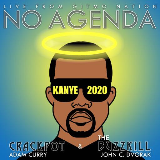 Kanye 2020 (doodled by myself on iPad) by Comic Strip Blogger