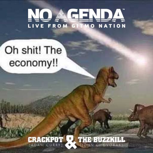 oh shit the economy dinosaur by Chaibudesh