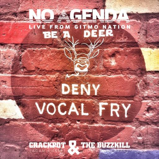 Deny Vocal Fry (painted on a building in Atlanta) by Neal Campbell