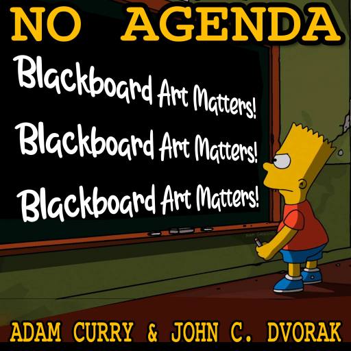 Blackboard Art Matters by Darren O'Neill