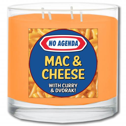 Mmm, Mac & Cheese Candle by Darren O'Neill