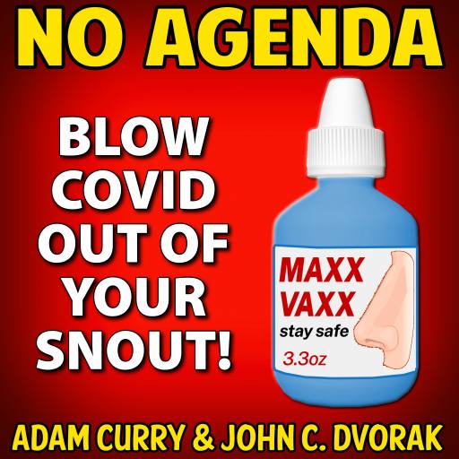 Blow Covid Out Of Your Snout! by Darren O'Neill