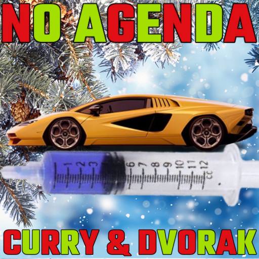 Lamborghini on top of pandemic bribery mixed with xmassy motives and carb schemes by Comic Strip Blogger