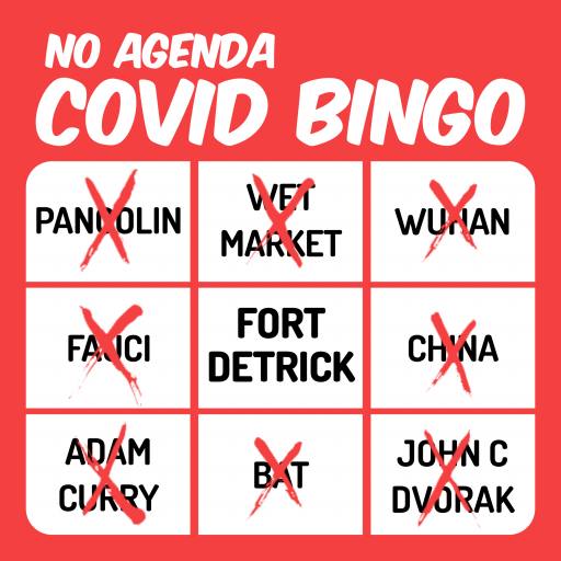 Covid Origin Bingo by Trent Drake