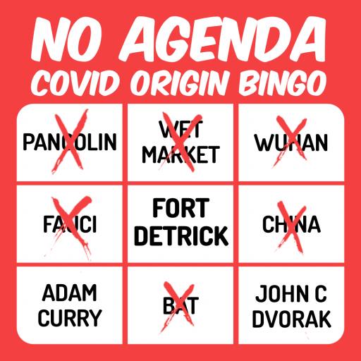 Covid Origin Bingo by Trent Drake