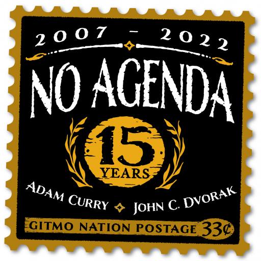 No Agenda 15th Anniversary Commemorative Stamp by MountainJay