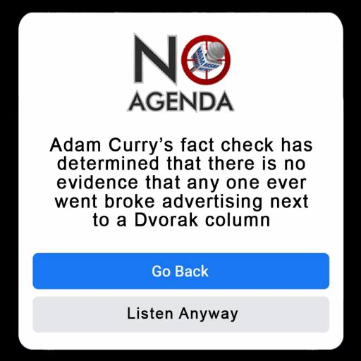 No Agenda Fact Check by KorrectDaRekard