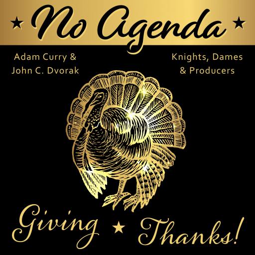 No Agenda, Giving Thanks! (properly licensed art) by MountainJay
