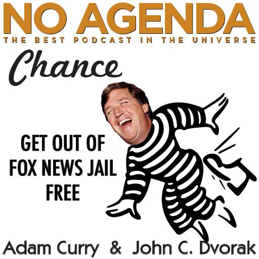 Tucker Out of Fox News Jail by Woody