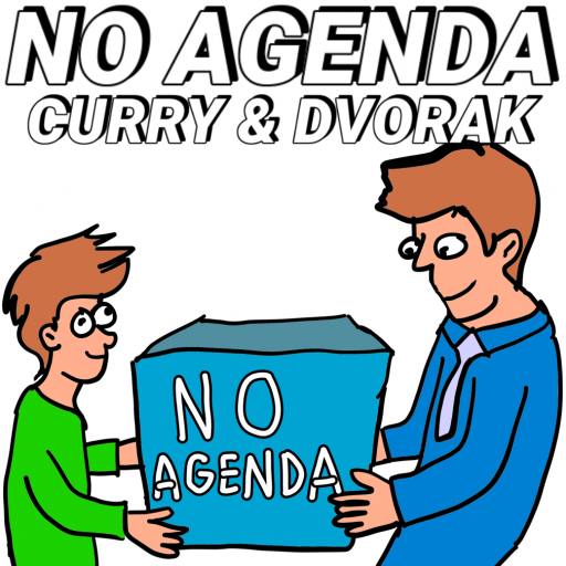 no AI hand-drawn by me  : No Agenda donation/show as best gift by Comic Strip Blogger