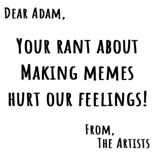 Dear Adam by KorrectDaRekard