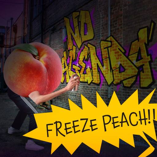 FreezePeach!!! - photoshopped by me by iomonk
