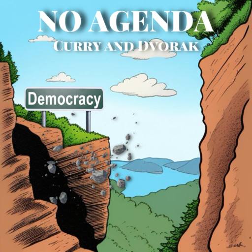 Democracy falling by Dame Kenny-Ben 