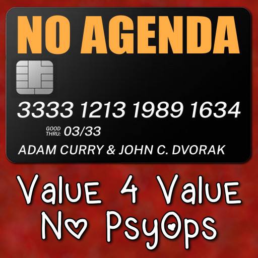 No Agenda Credit Card by Darren O'Neill