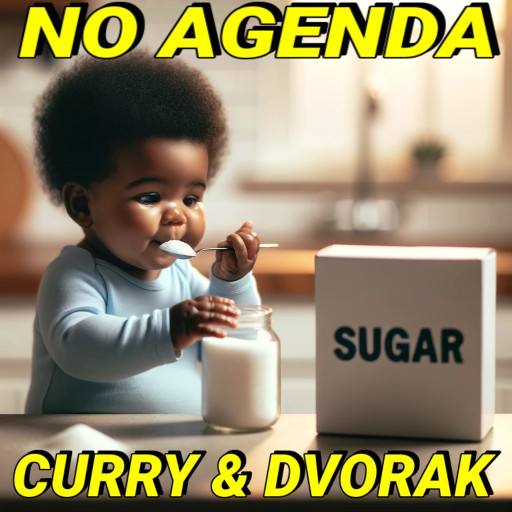 Non European baby eating sugar by Comic Strip Blogger