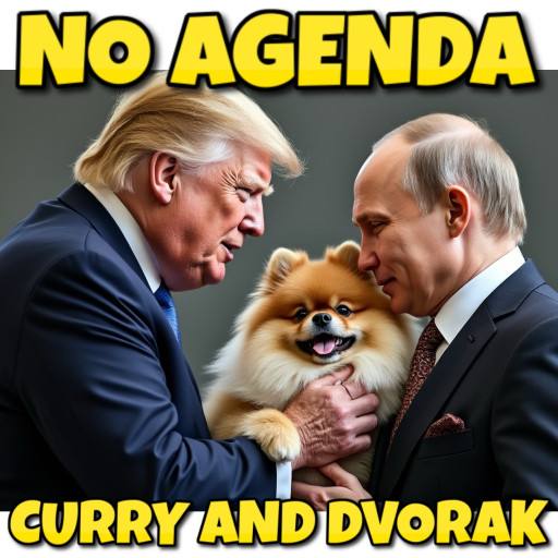 Trump gifting Putin a dog by Comic Strip Blogger