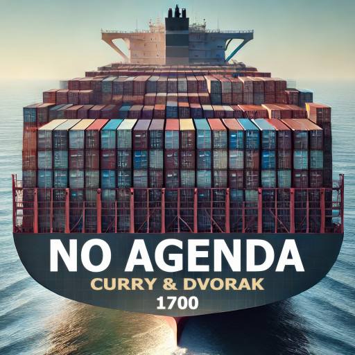 No Agenda Container Ship by Darren O'Neill