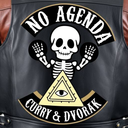 NO AGENDA BIKER VEST (AI SLOP) by GuitarOfThrones