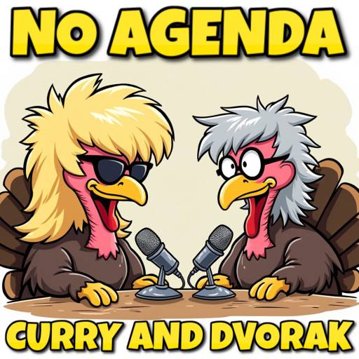 podcast recording turkeys by Comic Strip Blogger