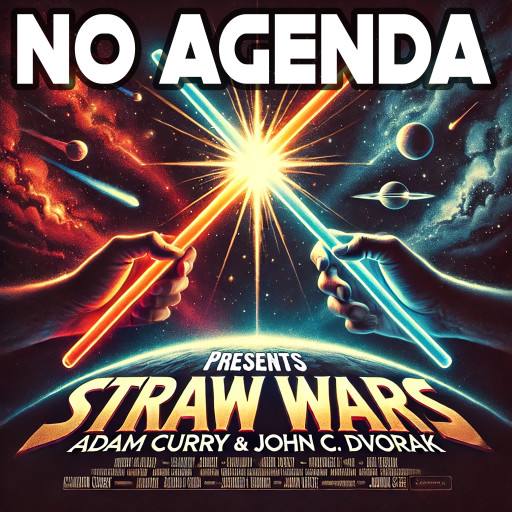 Straw Wars (An AI Masterpiece) by Darren O'Neill