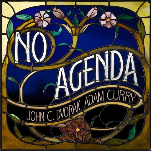 No Agenda Stained Glass by TANSTAAFL