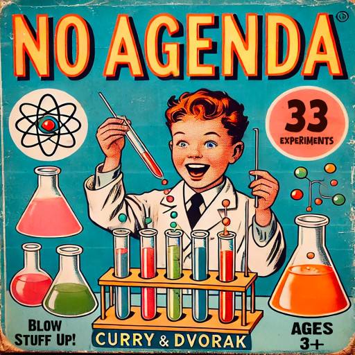 No Agenda Chemistry Set by Darren O'Neill